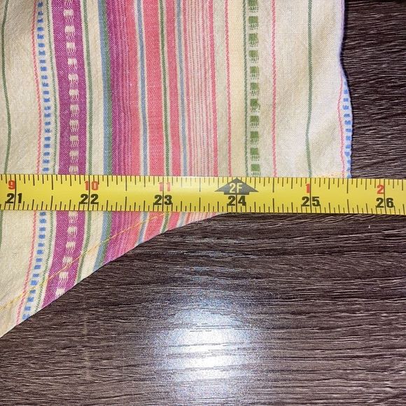 Bundle of 2 Indie Style Solet Multi Color Button Down Large Shirts - Picture 6 of 15